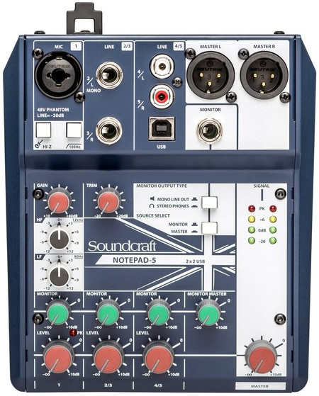 Soundcraft Notepad 5